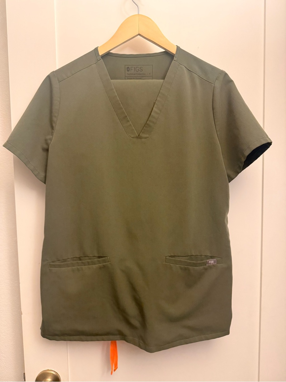 Figs moss green set M/L